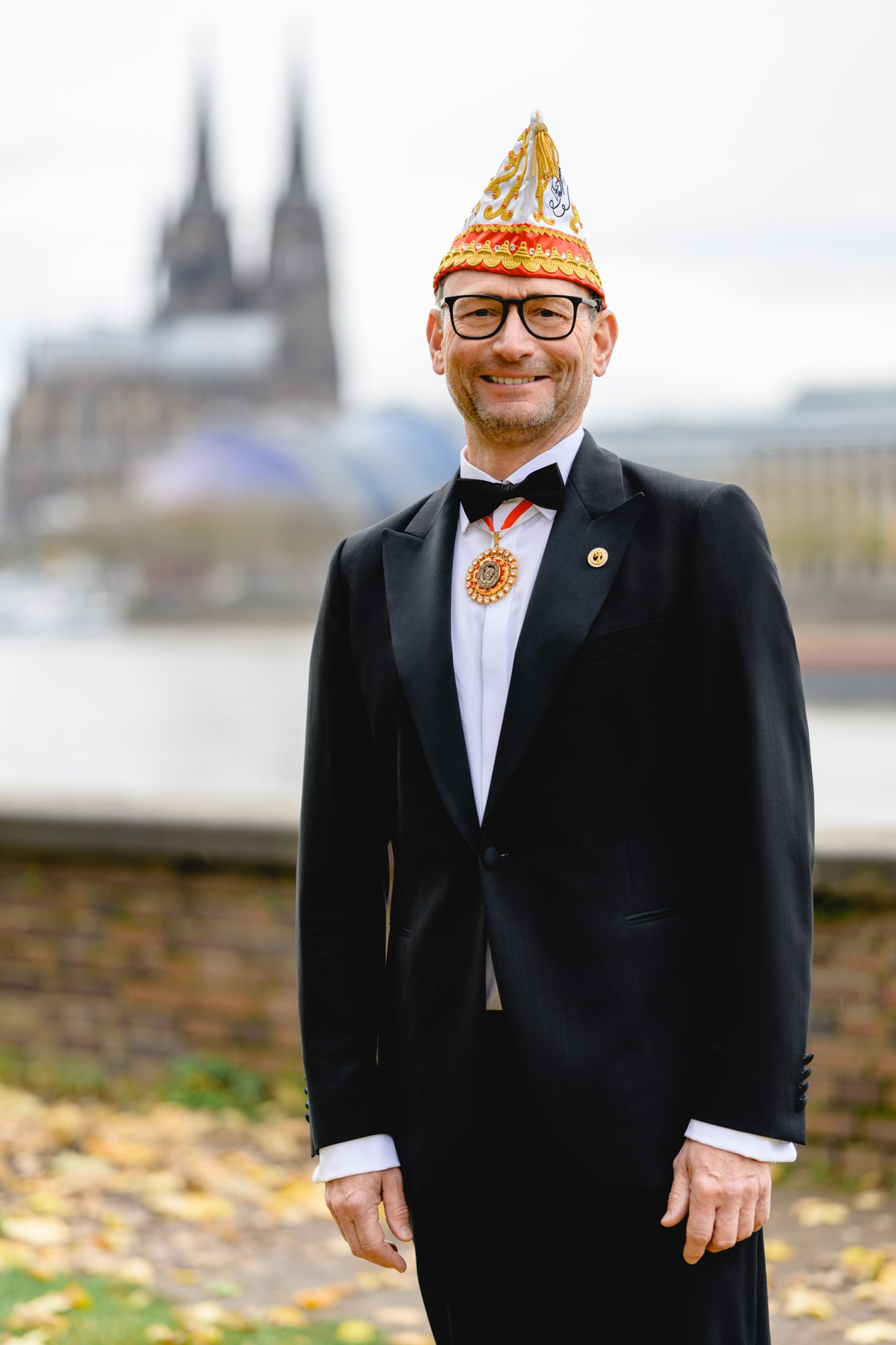 Rechtsanwalt Christoph Weber im Kölner Karneval